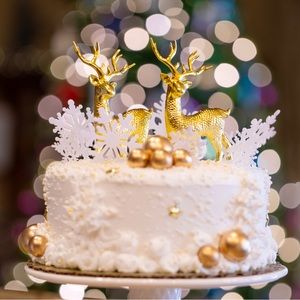 Winter Cake Topper Set